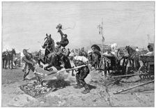 A Russian horse fair, 1894