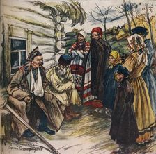 A Russian War Fund Poster c1914. Artist: Sergi Vinogradoff