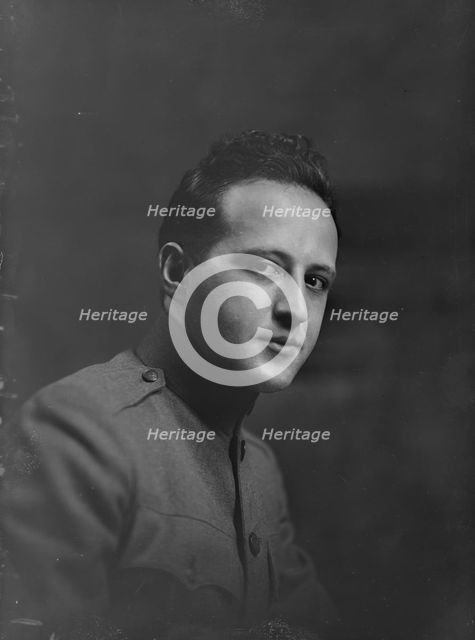 A.S. Menin, portrait photograph, 1918 Nov. 18. Creator: Arnold Genthe.
