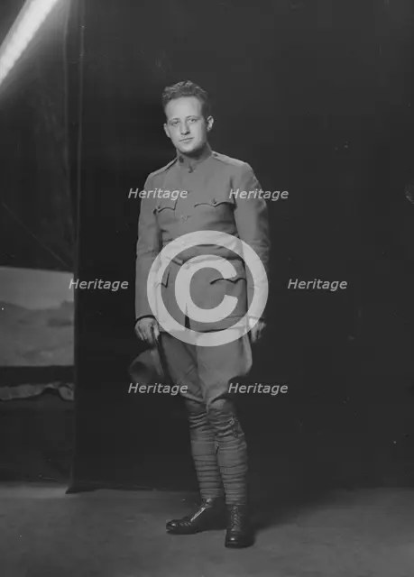 A.S. Menin, portrait photograph, 1918 Nov. 18. Creator: Arnold Genthe.
