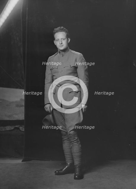 A.S. Menin, portrait photograph, 1918 Nov. 18. Creator: Arnold Genthe.