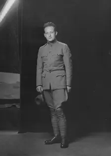 A.S. Menin, portrait photograph, 1918 Nov. 18. Creator: Arnold Genthe