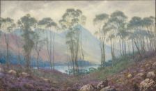 A Scottish landscape, 1886-1939. Creator: Sigismund Christian Hubert Goetze