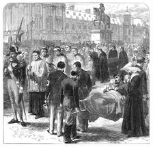 A scene at Versailles, 1871. Creator: Unknown