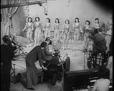 A Scene Being Filmed at the BBC, 1936. Creator: British Pathe Ltd
