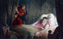A scene from Macbeth c17th century