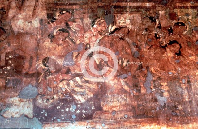 A Scene From Mahajanaka, India, 2nd Century BC. Artist: Unknown