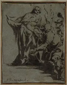 A Scene from Classical Mythology, 1600s. Creator: Anthonis Sallaert (Flemish, c. 1590-1658)