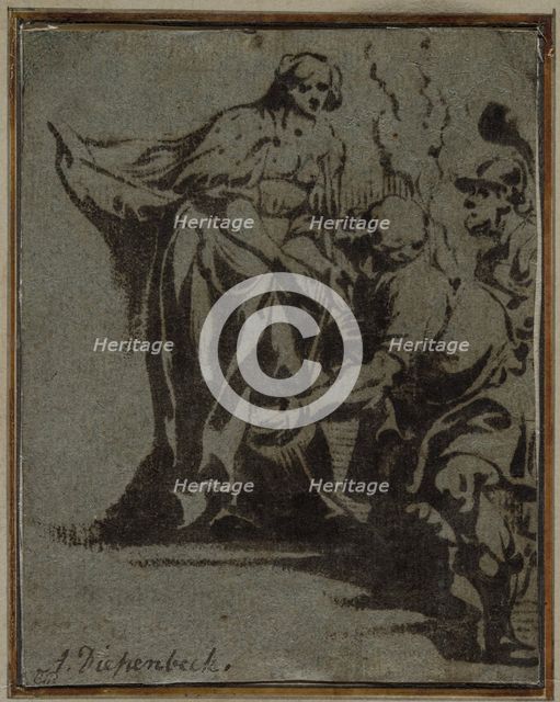 A Scene from Classical Mythology, 1600s. Creator: Anthonis Sallaert (Flemish, c. 1590-1658).