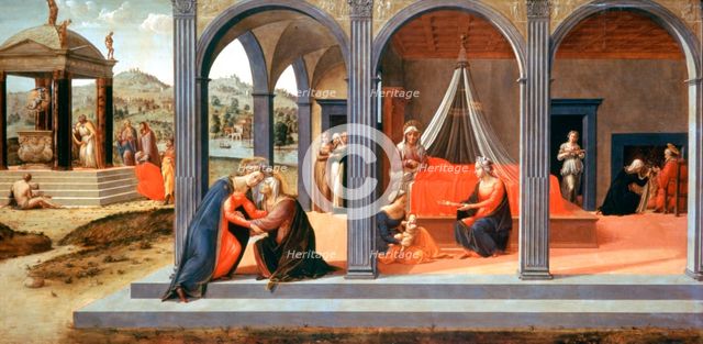 'A scene from St John the Bapiste', Detail, c1500-1540. Artist: Francesco Granacci