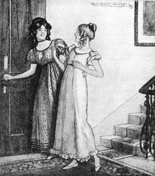 A Scene from Thackeray's Vanity Fair 1923.Artist: Hodder & Stoughton Ltd