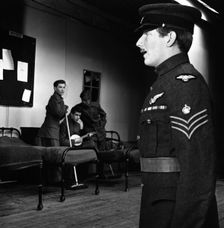 A scene from the Terence Rattigan play, "Ross", Worksop College, Nottinghamshire, 1963. Creator: Michael Walters
