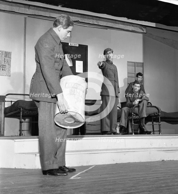 A scene from the Terence Rattigan play, "Ross", Worksop College, Nottinghamshire, 1963.  Creator: Michael Walters.