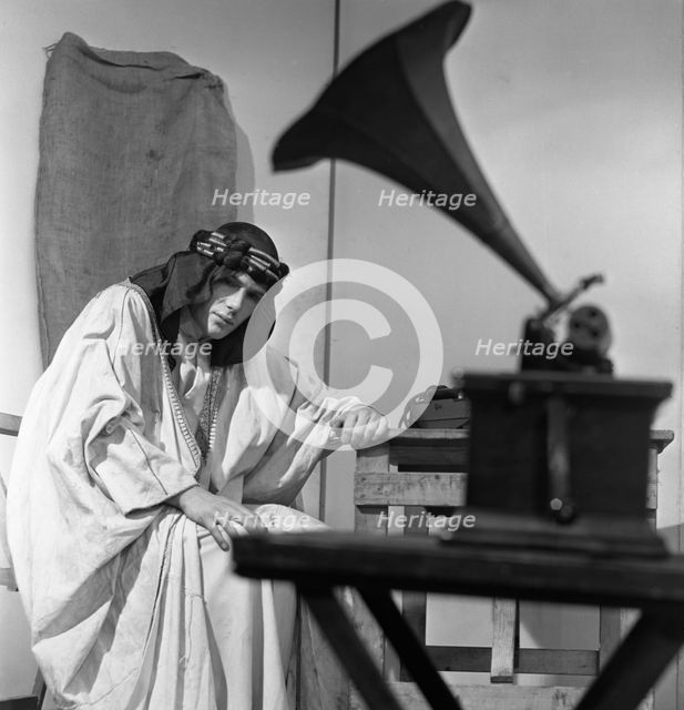 A scene from the Terence Rattigan play, "Ross", Worksop College, Nottinghamshire, 1963.  Creator: Michael Walters.