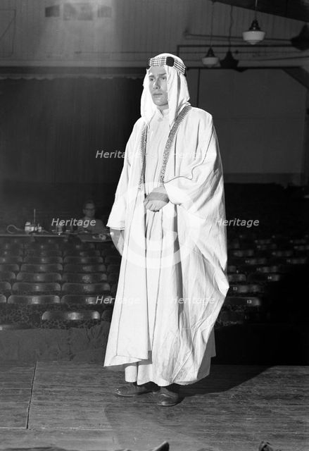 A scene from the Terence Rattigan play, "Ross", Worksop College, Nottinghamshire, 1963.  Creator: Michael Walters.