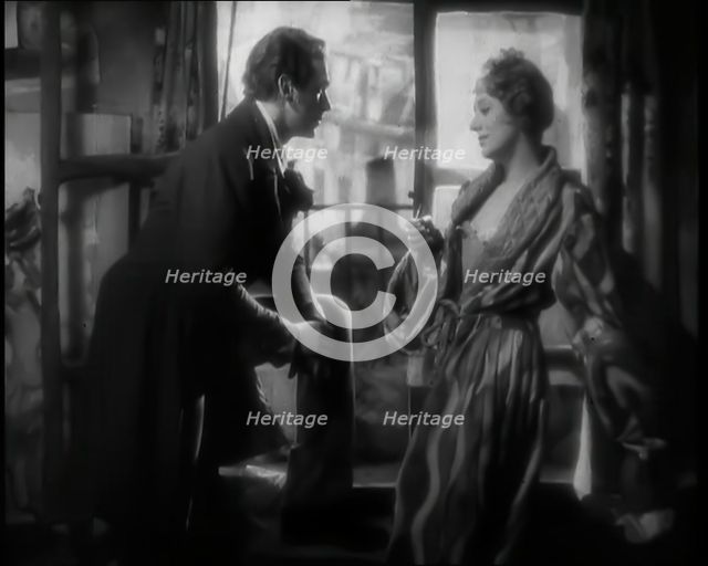 A Scene From the Film 'Mimi' Featuring Douglas Fairbanks Jr and..., 1936. Creator: British Pathe Ltd.