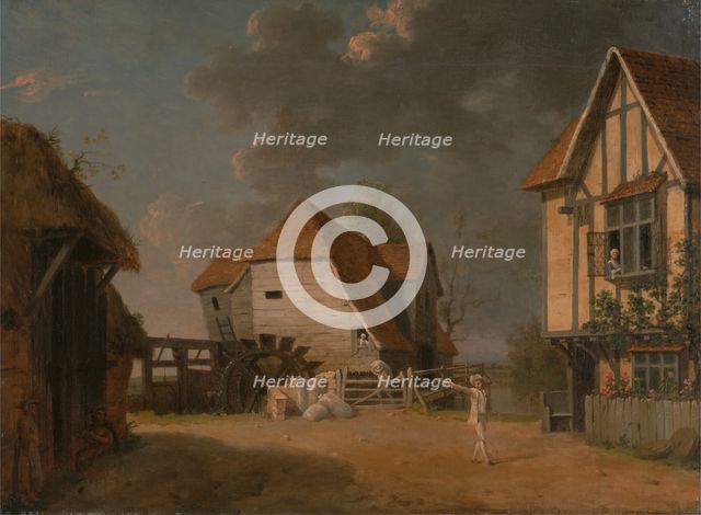 A Scene from 'The Maid of the Mill', 1765. Creator: John Inigo Richards.