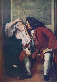 A Scene from Tristram Shandy (‘Uncle Toby and the Widow Wadman’) 1829–30, (c1915). Artist: Charles Robert Leslie