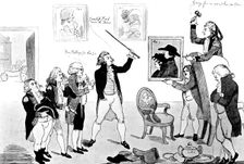 A Scene in the School for Scandal 1786