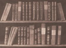 A Scene in a Library, before March 22, 1844. Creator: William Henry Fox Talbot