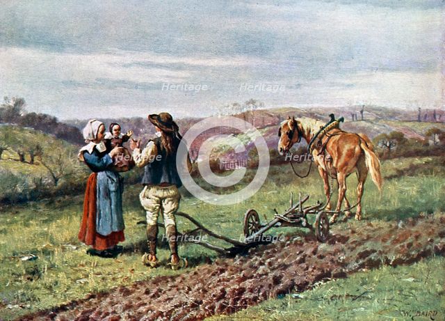 'A Scene in Brittany', 1902-1903. Artist: Unknown