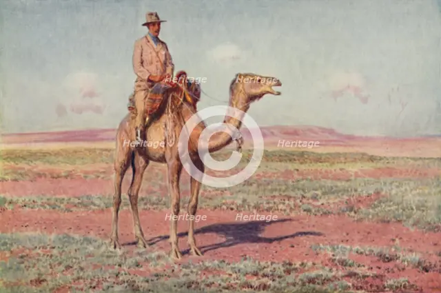 'A Scene in Central Australia', 1923. Creator: Unknown.