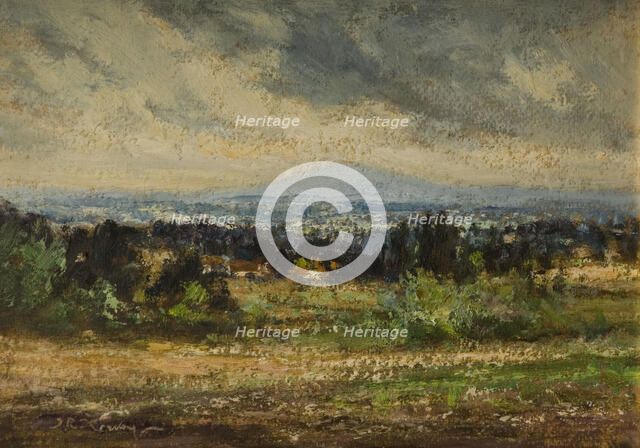 A Scene In Surrey, 1930. Creator: John Rabone Harvey.