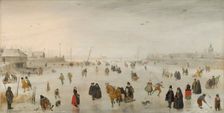 A Scene on the Ice, 1625. Creator: Hendrick Avercamp
