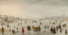 A Scene on the Ice, c. 1625. Creator: Hendrick Avercamp
