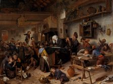 A School for Boys and Girls, c1670. Creator: Steen, Jan Havicksz (1626-1679)