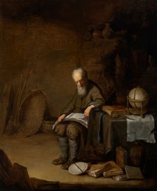 A Scholar in His Study, 2nd quarter of 17th century. Creator: Jacob van Spreeuwen