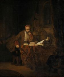 A Scholar in his Study, probably 1640s. Creator: Ferdinand Bol
