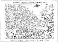 "A Scientific Institution. During ye Lecture of an Eminent Savan'", 1849. Creator: Richard Doyle
