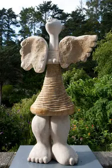 A sculpture in Sintra, Portugal, 2009. Creator: Samuel Magal