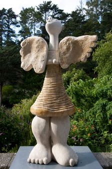 A sculpture in Sintra, Portugal, 2009. Creator: Samuel Magal