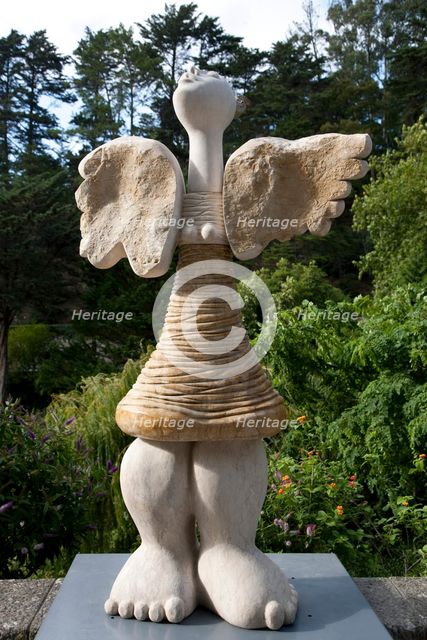 A sculpture in Sintra, Portugal, 2009. Creator: Samuel Magal.