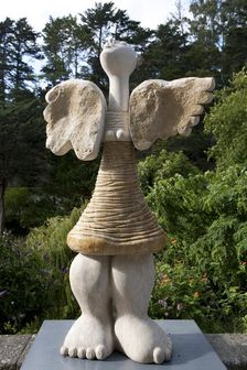 A sculpture in Sintra, Portugal, 2009. Artist: Samuel Magal