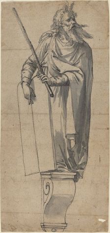 A Sculpture of Moses, 1530s?. Creator: Unknown