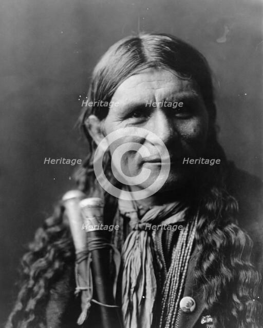 A Santa Clara man (Frost Moving), c1905. Creator: Edward Sheriff Curtis.