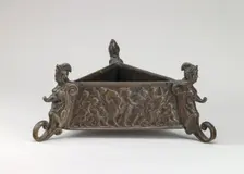 A Sand-Box (Triangular), c. 1525/1540. Creator: Andrea Briosco