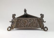 A Sand-Box (Triangular), c. 1525/1540. Creator: Andrea Briosco