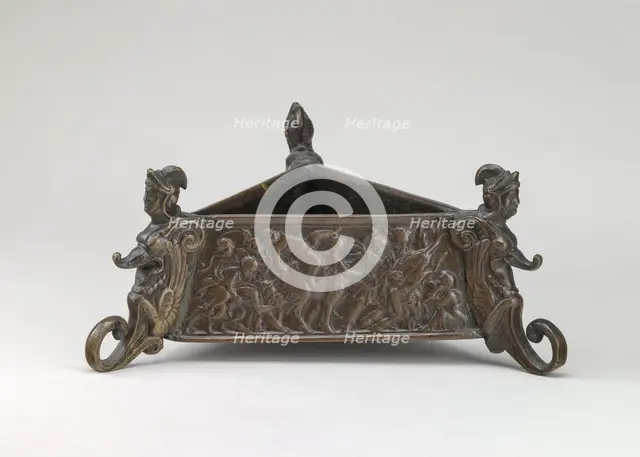 A Sand-Box (Triangular), c. 1525/1540. Creator: Andrea Briosco.