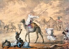 A Sand Wind on the Desert 1821. Creator: Denis Dighton