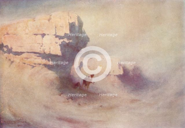 'A Sandstorm', c1880, (1904). Artist: Robert George Talbot Kelly.