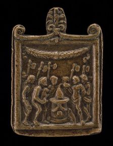 A Sacrifice, c. 1500. Creator: Unknown