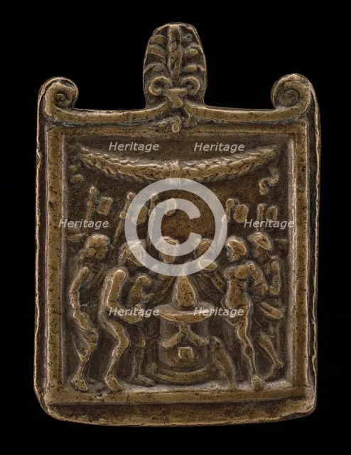 A Sacrifice, c. 1500. Creator: Unknown.