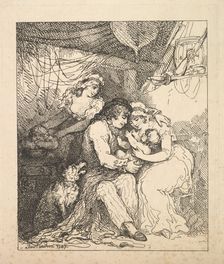 A Sailor's Family, 1787. Creator: Thomas Rowlandson
