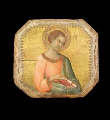 A Saint Holding a Book, 1330-44. Creator: Simone Martini