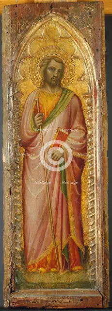 A Saint, Possibly James the Greater, 1384-85. Creator: Spinello Aretino.