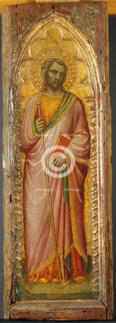 A Saint, Possibly James the Greater, 1384-85. Creator: Spinello Aretino.